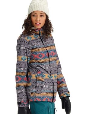 Burton Jet Set Womens Jacket Tahoe Freya Weave